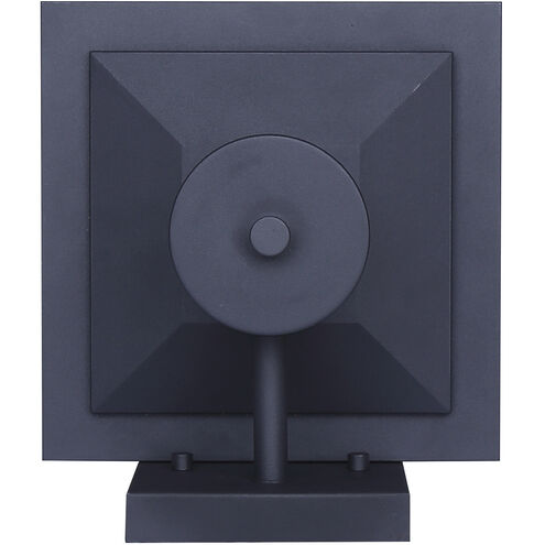 Grant 1 Light 12 inch Black Outdoor Wall Lantern