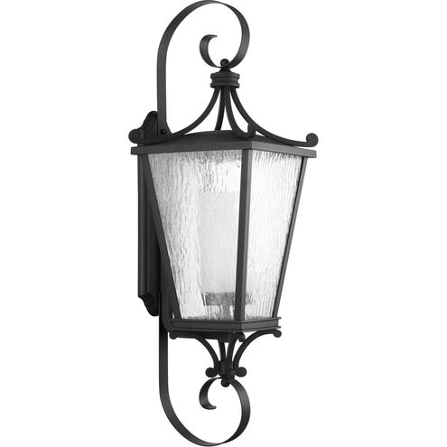 Cadence 1 Light 38 inch Black Outdoor Wall Lantern, Extra Large, Design Series