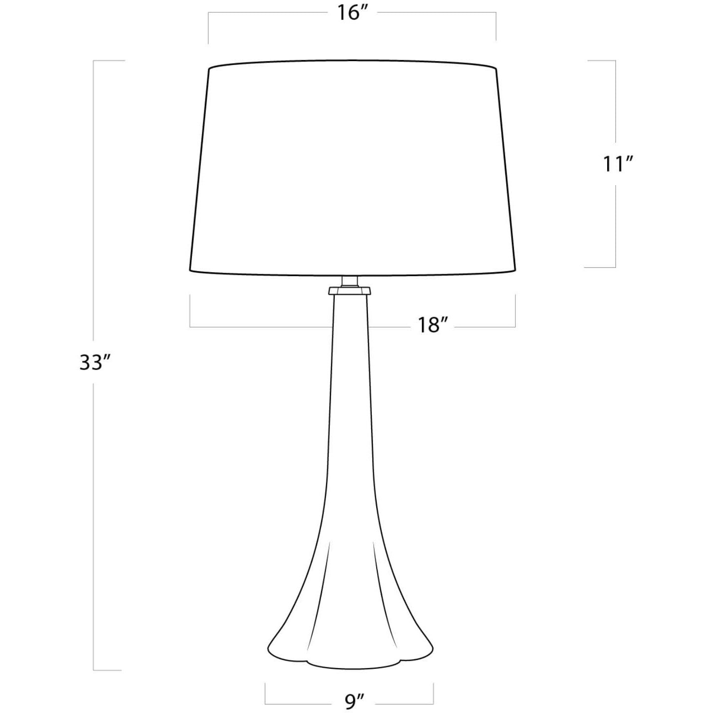 Nona 33 inch 150.00 watt Natural Table Lamp Portable Light