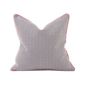 Madcap Cottage 24 inch Beach Club Rhubarb Pillow, with Down Insert