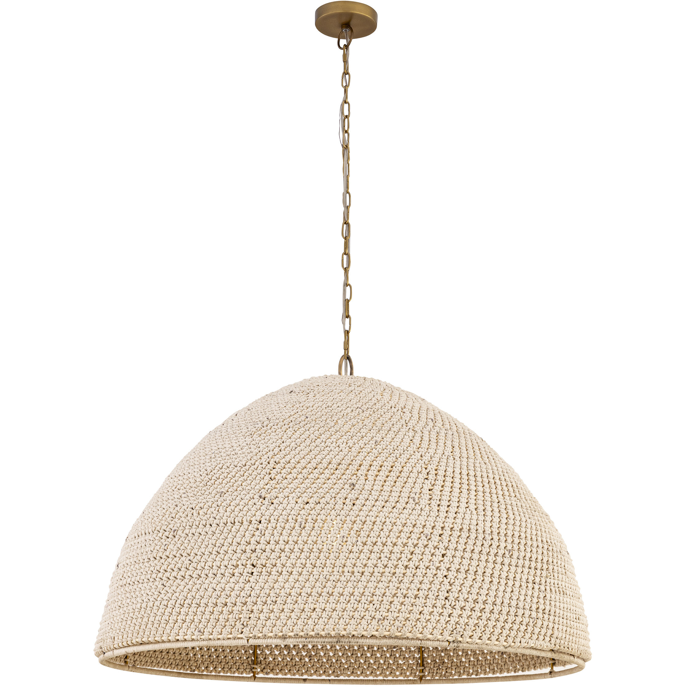 Fernwood 1 Light 36 inch Legacy Brass Pendant Ceiling Light