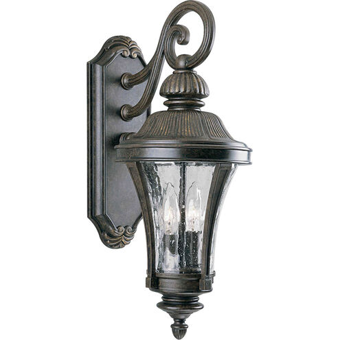 Nottington 2 Light 20 inch Forged Bronze Outdoor Wall Lantern, Medium