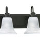 Homestead 6 Light 48 inch Painted Bronze Vanity Light Wall Light