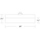 Twist-N-Lite LED 9 inch Black Flush Mount Ceiling Light