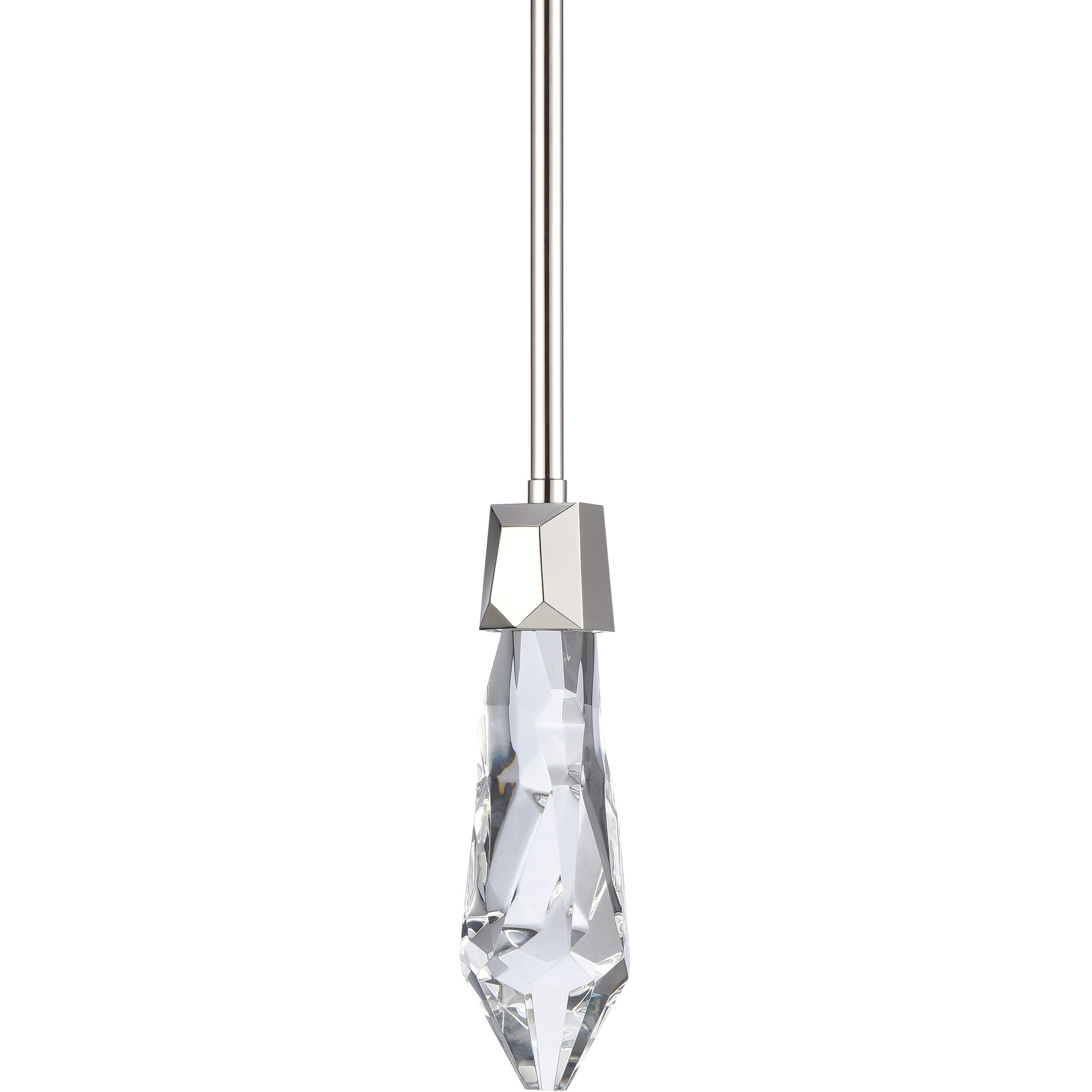 Angelus 1 Light 5.5 inch Polished Nickel Mini Pendant Ceiling Light