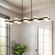 Selene 48 inch Black Linear Pendant Ceiling Light