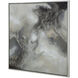 Stormy Grey and Silver Wall Art