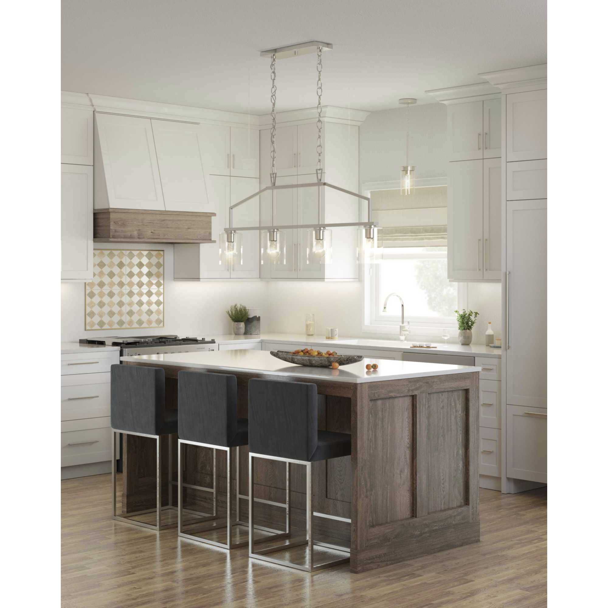 Kellwyn 1 Light 5 inch Brushed Nickel Mini Pendant Ceiling Light