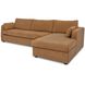 Burrow Brown Sleeper Sectional With Storage Chaise in Right, Right