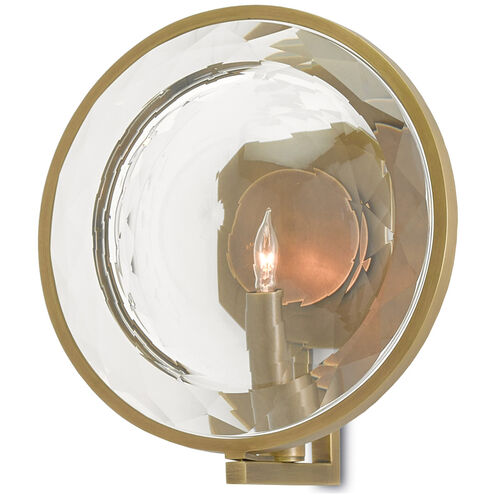 Marjiescope 1 Light 10 inch Antique Brass Wall Sconce Wall Light, Marjorie Skouras Collection
