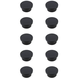 Trovon Matte Black Hardware Cabinet Knob, Set of 10