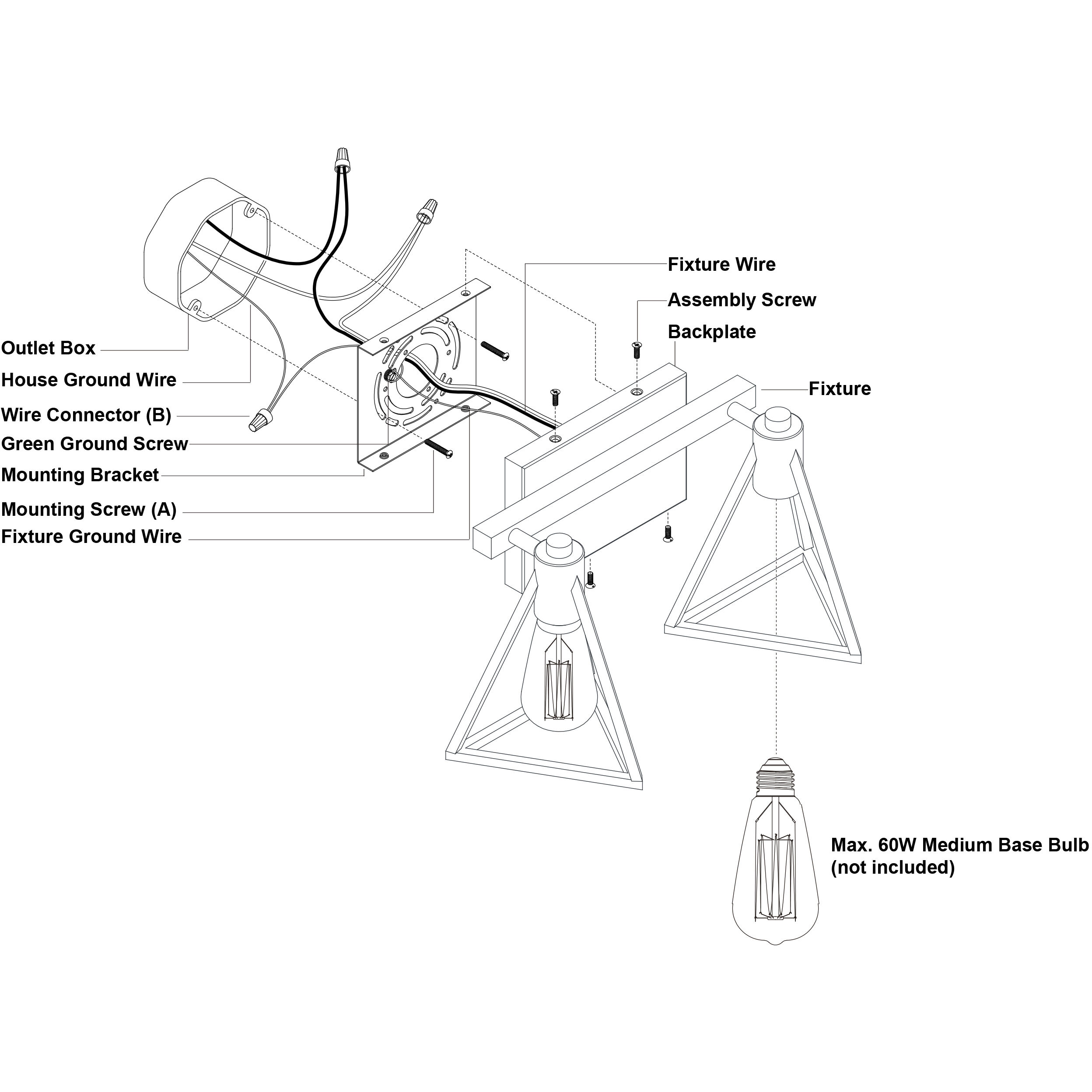 Ravenna LED 15.75 inch Matte Black Bathroom Light Wall Light in 2