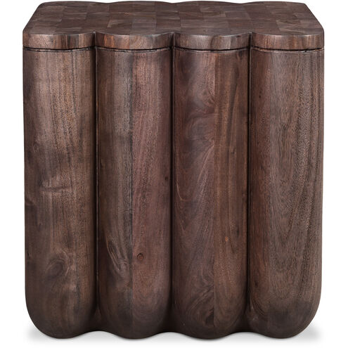 Punyo Punyo 18 X 18 inch Brown Accent Table