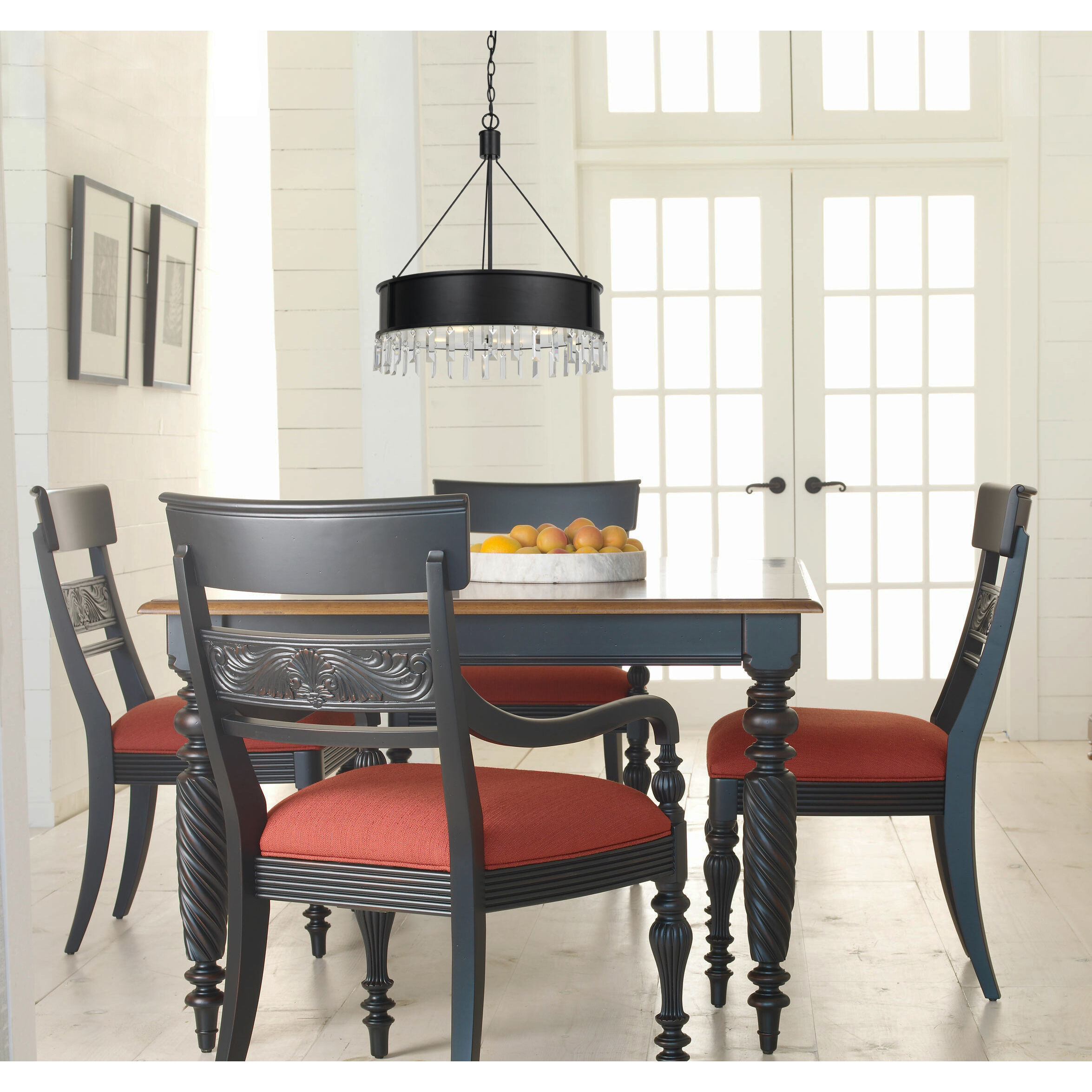 Roby 4 Light 25 inch Iron Chandelier Ceiling Light