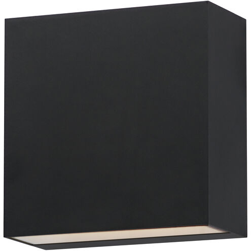 Cubed LED 5.5 inch Black Outdoor Wall Sconce