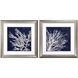 Waterside Collection Blue Framed Art