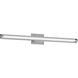 Plymouth LED 37.5 inch Chrome Bath Vanity Light Wall Light