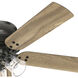 Shady Grove 52 inch Noble Bronze with Barnwood/Golden Maple Blades Ceiling Fan