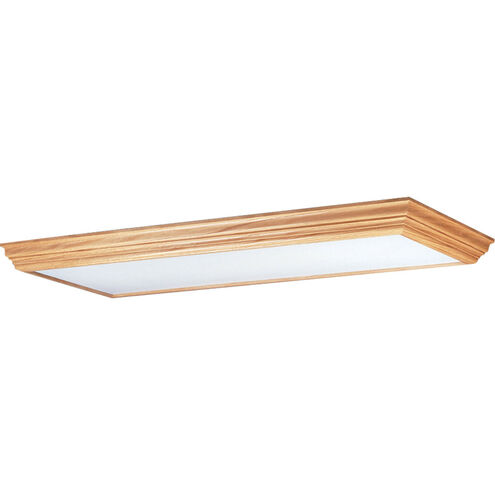 Modular Fluorescent Oak 15 inch Trim and Diffuser