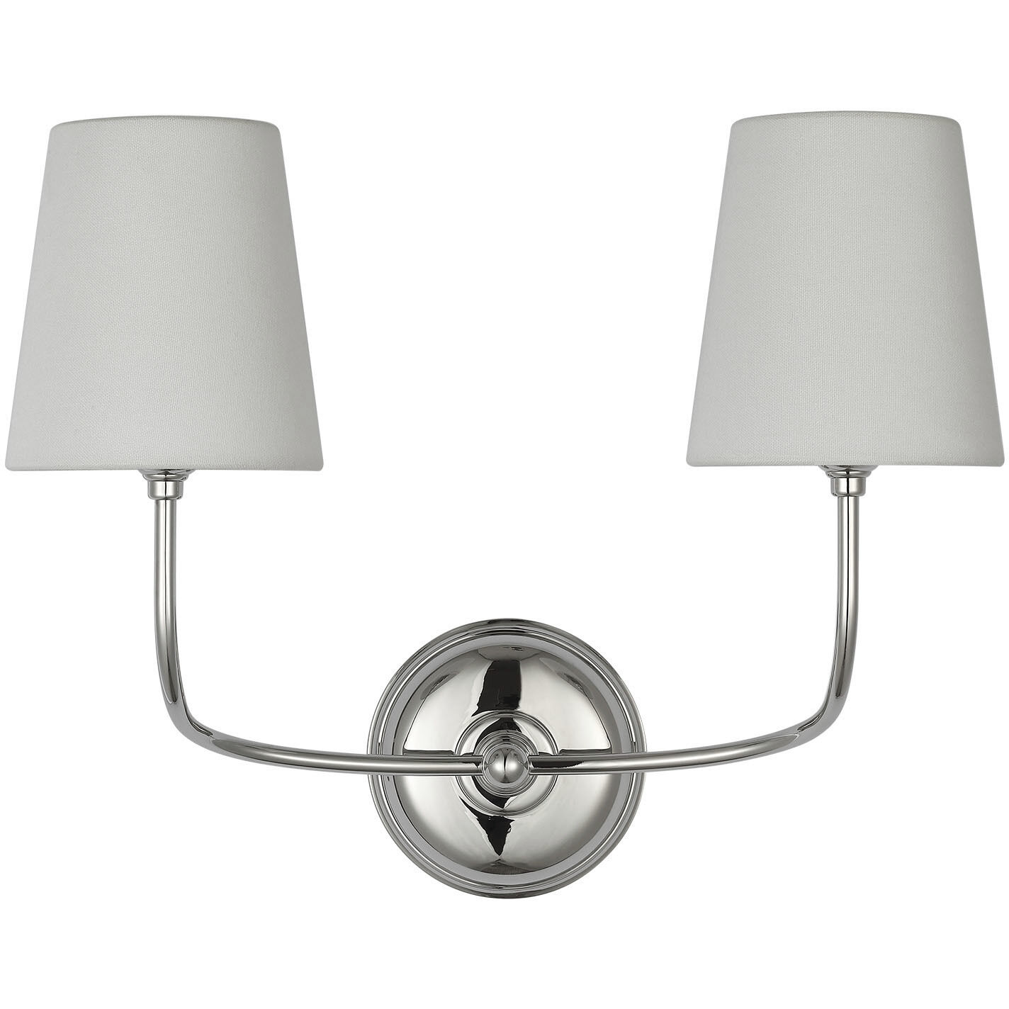 Thomas O'Brien Vendome Cordless Double Sconce Wall Light