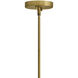 Austen 10 Light 30 inch Lacquered Brass Chandelier Ceiling Light