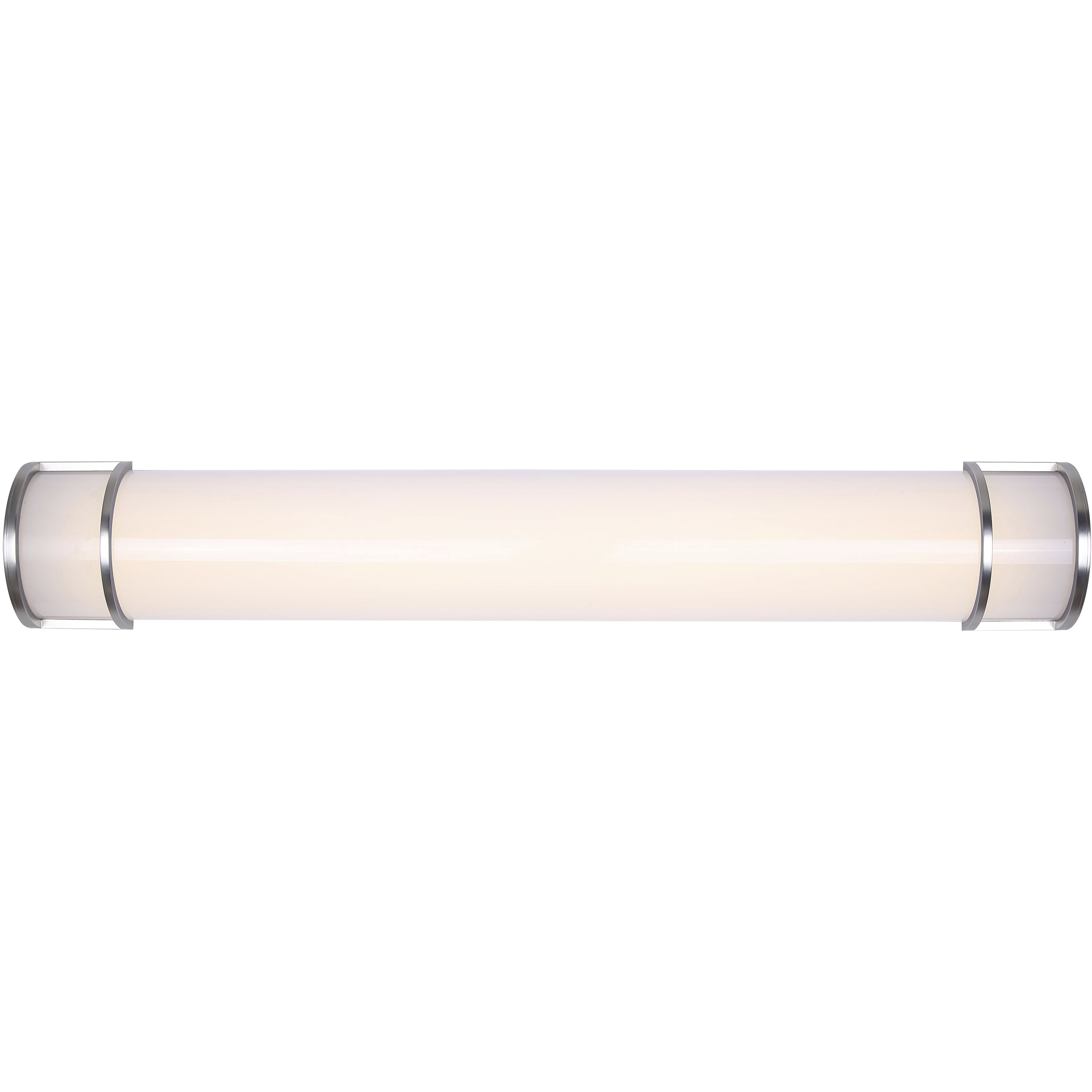 Madison LED 36.75 inch Brushed Nickel Vanity Light Wall Light