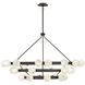 Selene 36 Light 60 inch Black Oxide Chandelier Ceiling Light