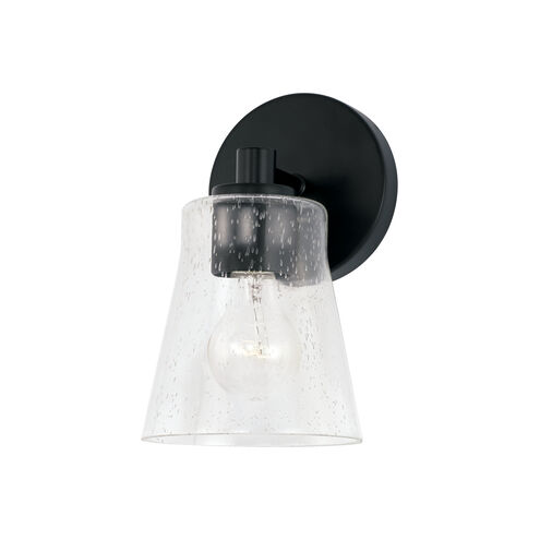 Baker 1 Light 6 inch Matte Black Sconce Wall Light
