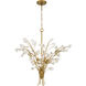 Ramus 4 Light 30 inch Painted Legacy Brass Chandelier Ceiling Light