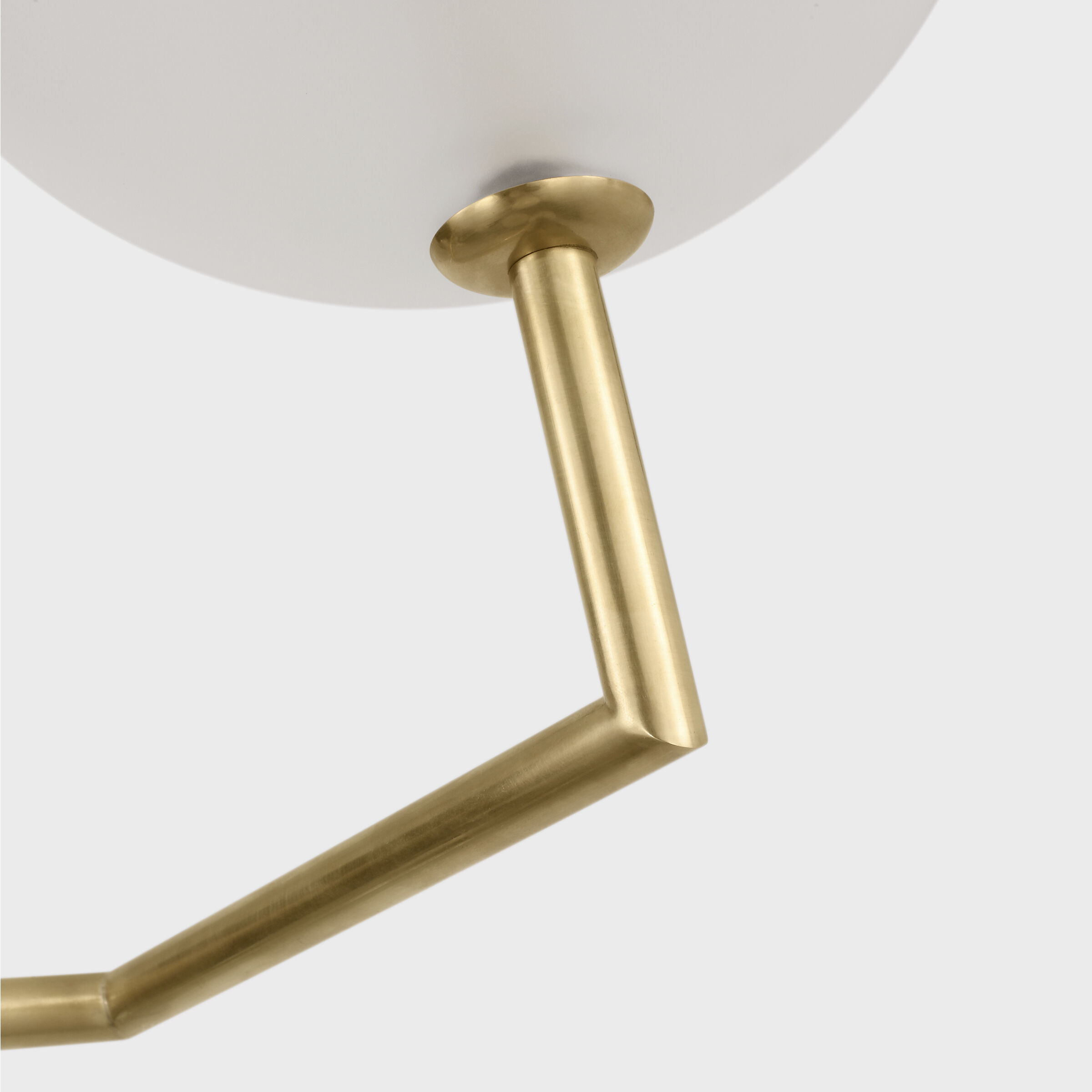 AERIN Linnea LED 26 inch Hand-Rubbed Antique Brass Entry Chandelier Ceiling Light