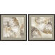 Golden Medallions Beige and Brown and Neutral and Rust Framed Art