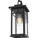Mercer 1 Light 15.5 inch Black Outdoor Wall Sconce