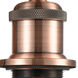 Ballston Bare Bulb 1 Light 4.5 inch Antique Copper Sconce Wall Light, Ballston