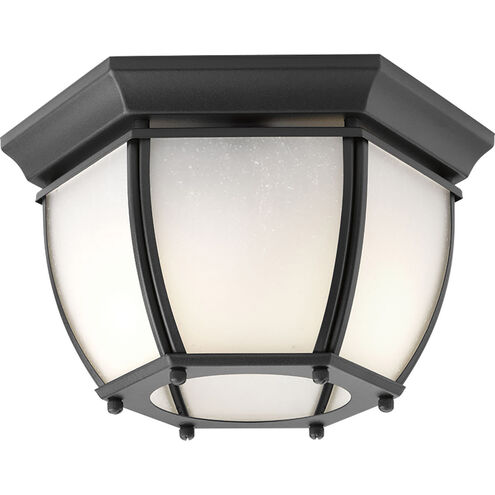 Roman Coach 2 Light 11 inch Black Outdoor Close-to-Ceiling Lantern