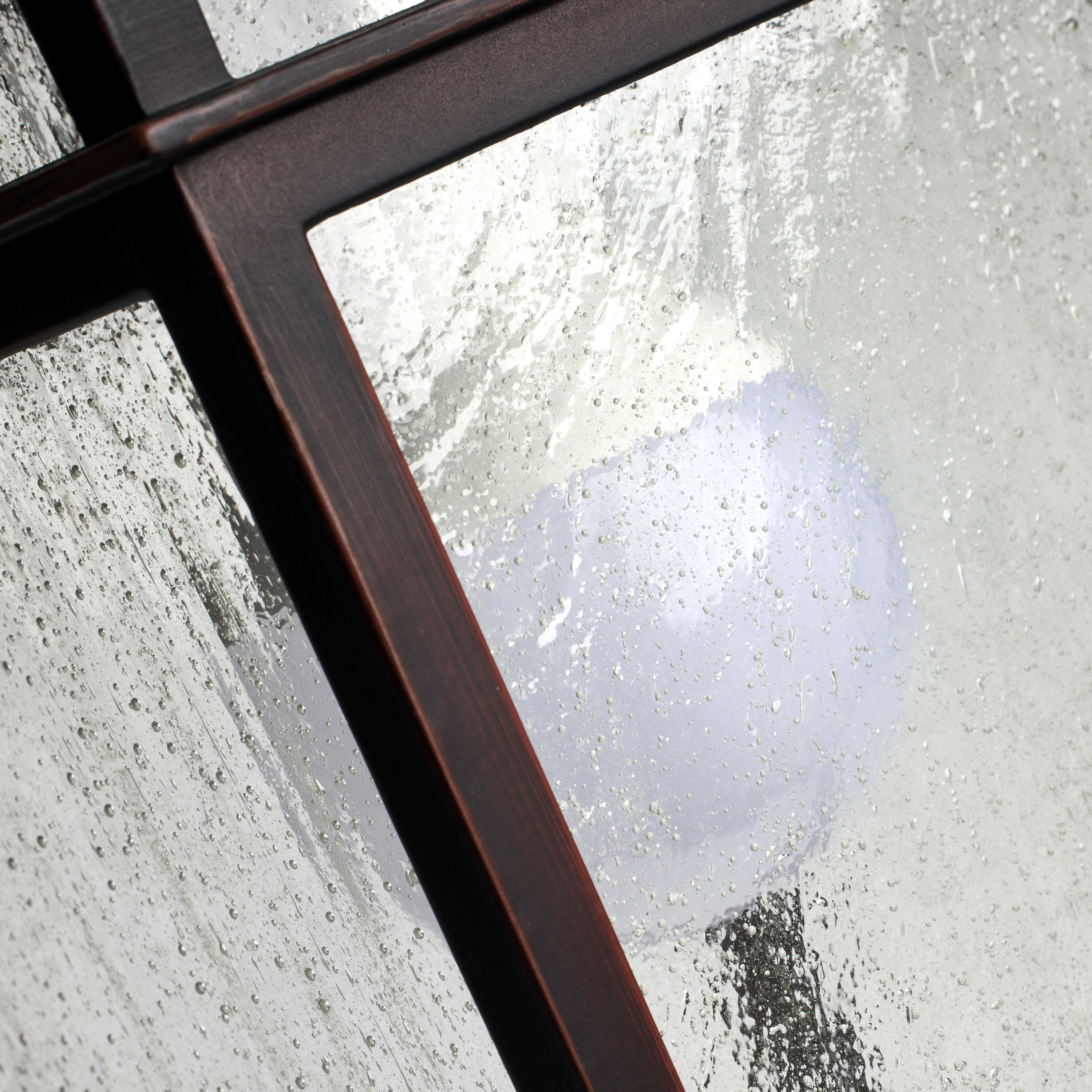 Cove Neck 1 Light 7 inch Rustic Bronze Outdoor Hanging Lantern