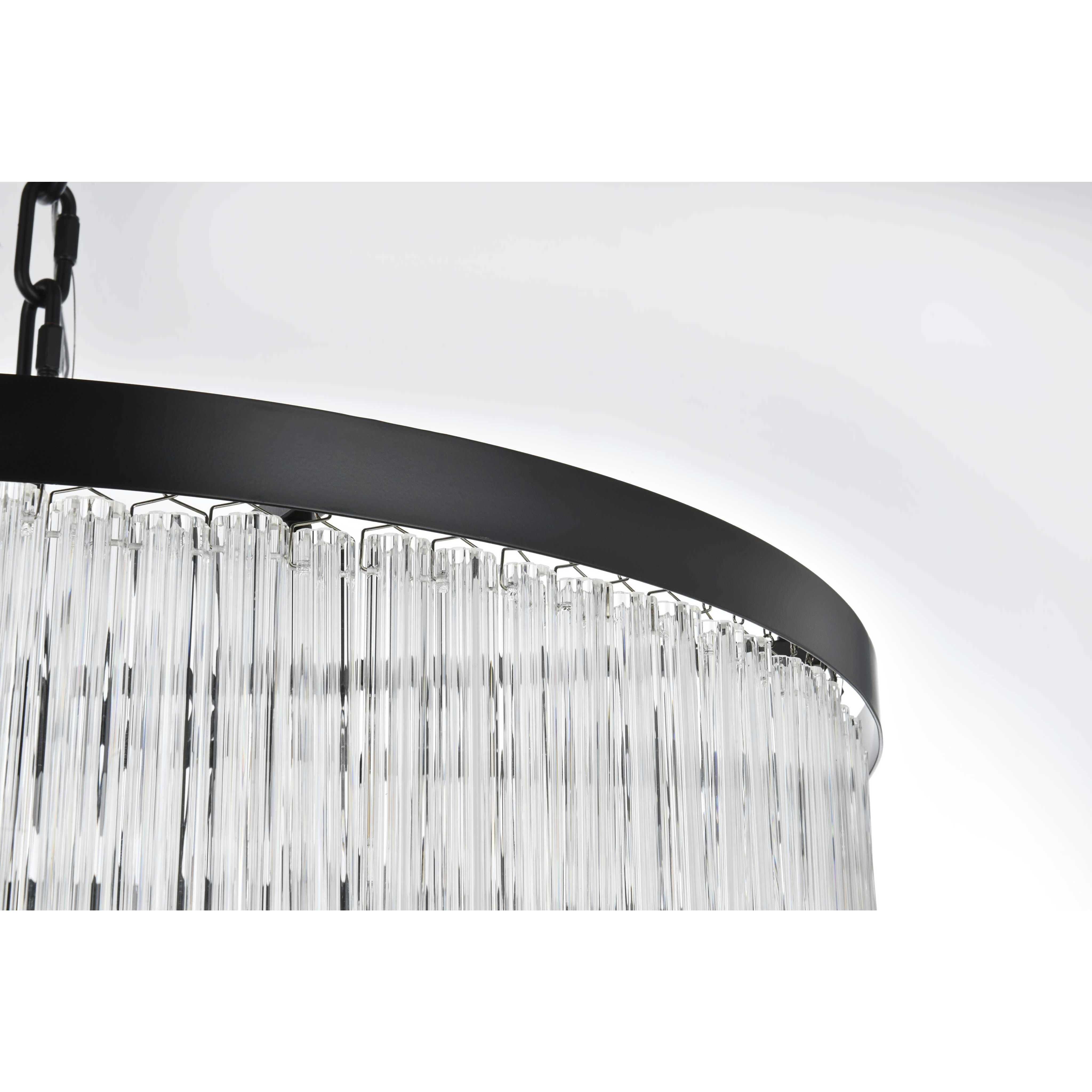 Harlow 18 Light 32 inch Black Chandelier Ceiling Light