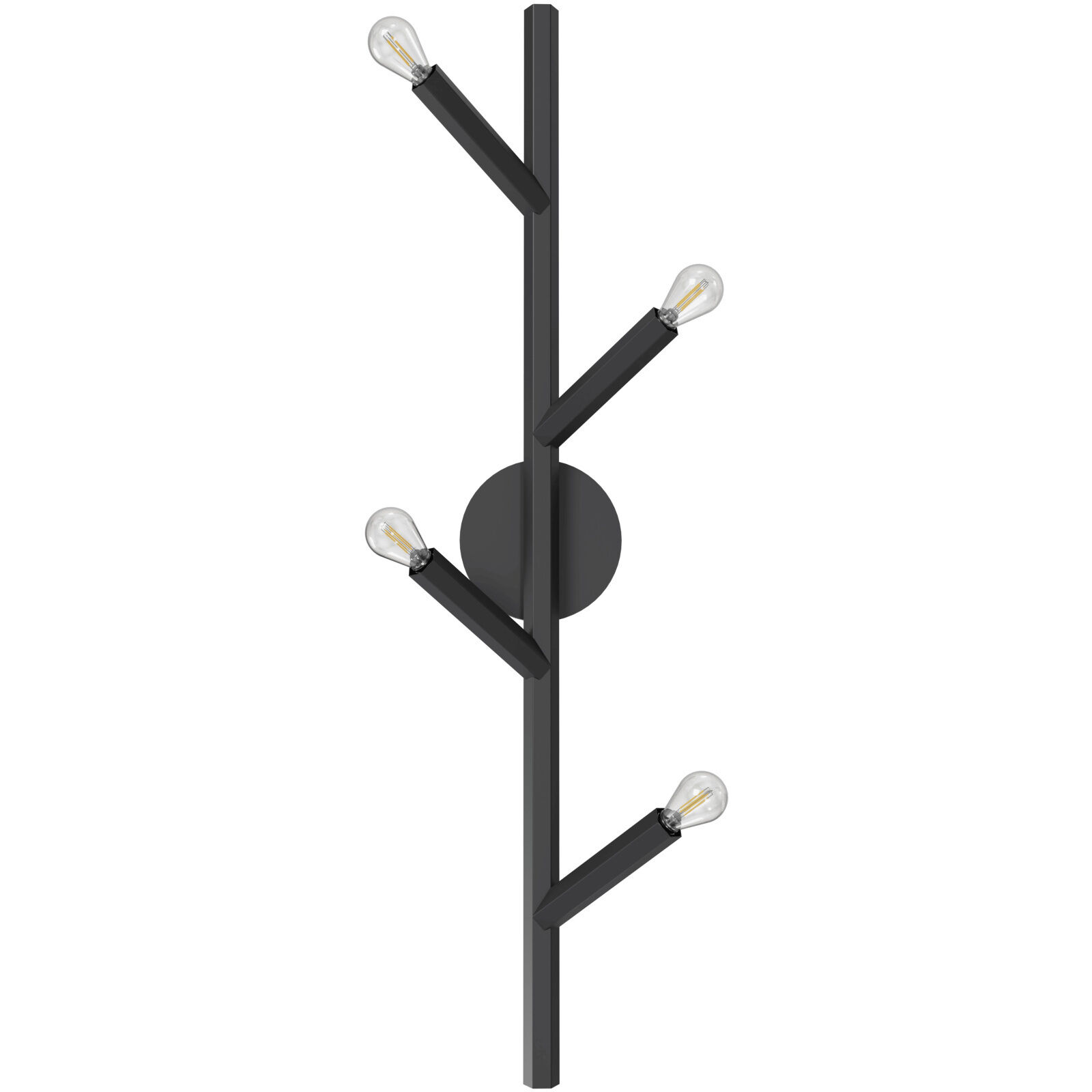 Oaks Wall Sconce Wall Light in Black