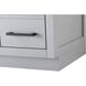 Alden 48 X 35 inch Grey Bathroom Vanity Cabinet