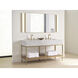 Panna LED 30 inch Satin Brass Vanity Light Wall Light