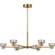 C&M by Chapman & Myers Holsted 1 Light 42.00 inch Chandelier