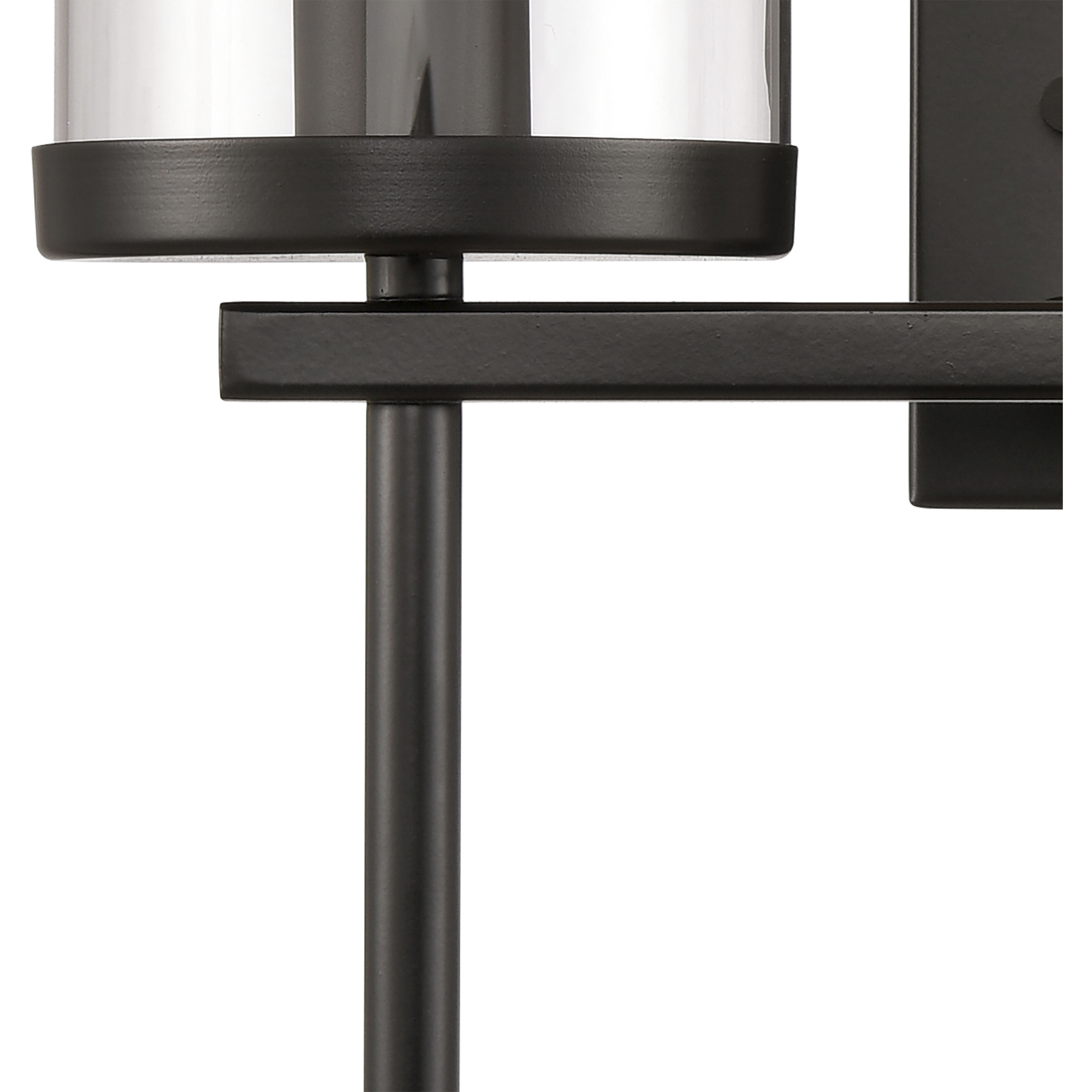 Oakland Vanity Light Wall Light in Black