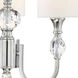 Evi 3 Light 16.75 inch Chrome Chandelier Ceiling Light