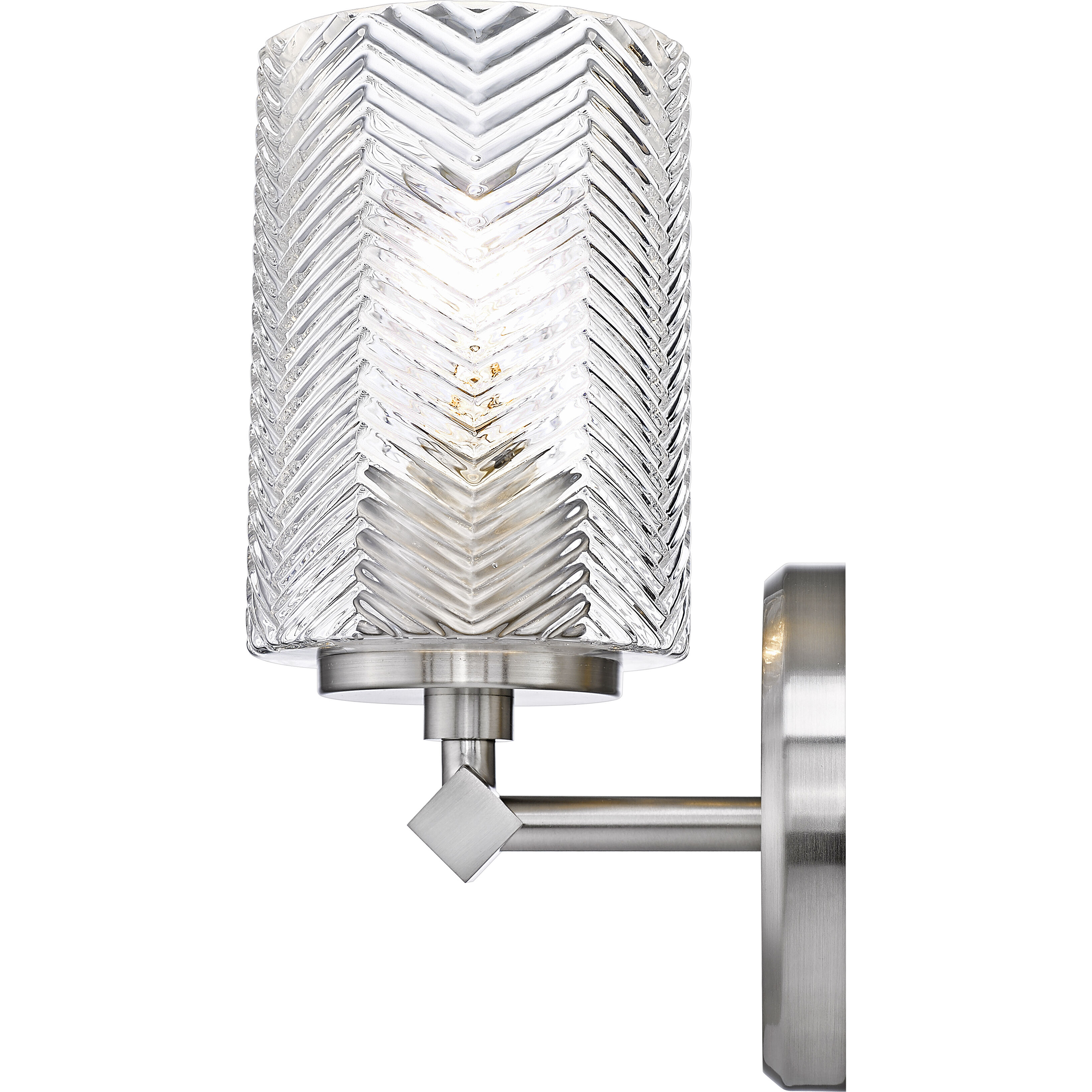 Dover Street 1 Light 4.75 inch Brushed Nickel Wall Sconce Wall Light