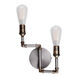 Signature 2 Light 10 inch Brushed Nickel Wall Sconce Wall Light