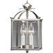 Nohely 2 Light 9.44 inch Brushed Nickel Foyer Pendant Ceiling Light