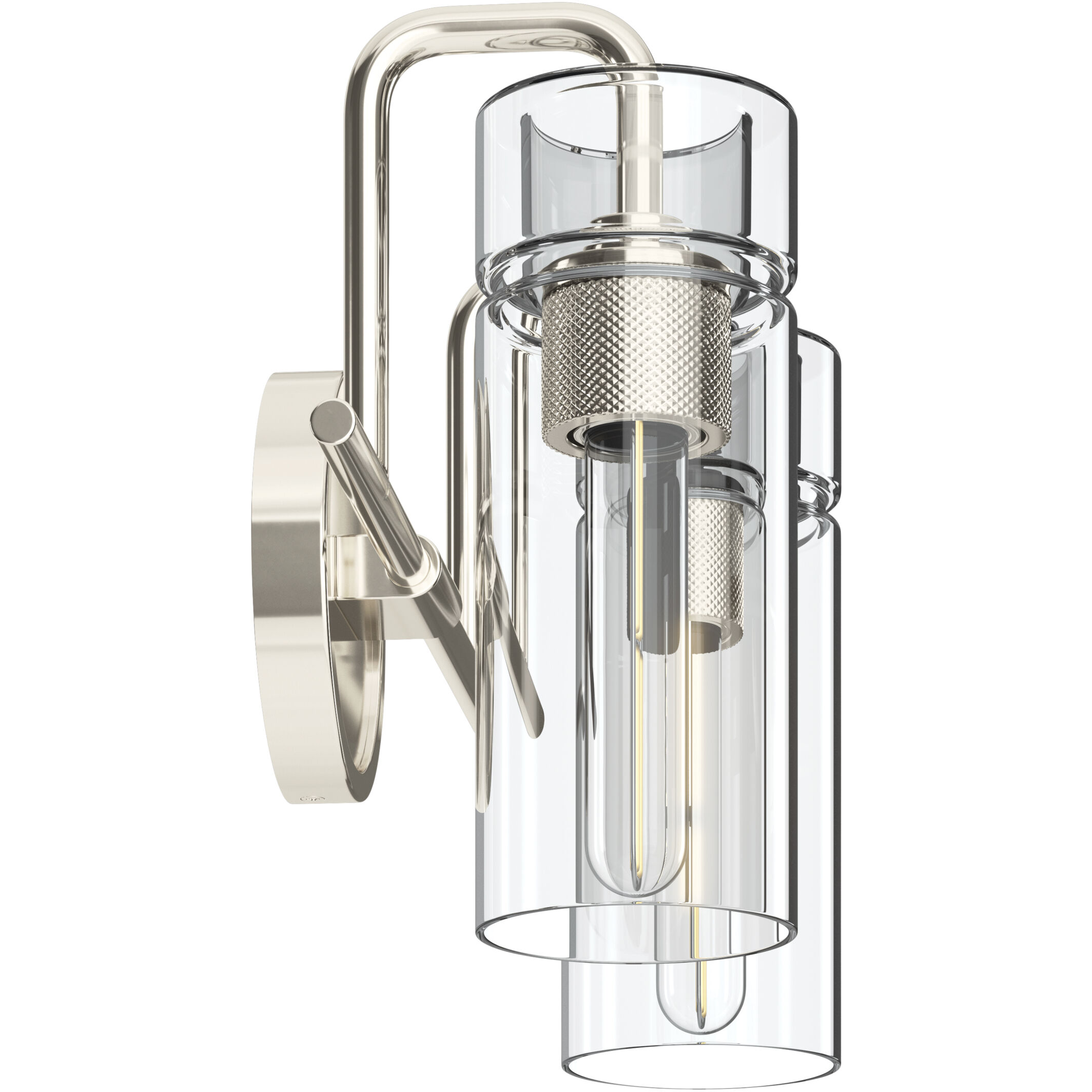 Niccol 2 Light 14 inch Polished Nickel Vanity Light Wall Light