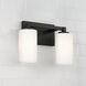 Ravenwood 2 Light 13.25 inch Black Iron Vanity Light Wall Light