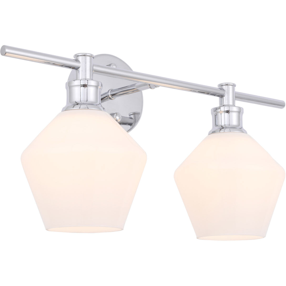 Gene 2 Light 19 inch Chrome Wall sconce Wall Light