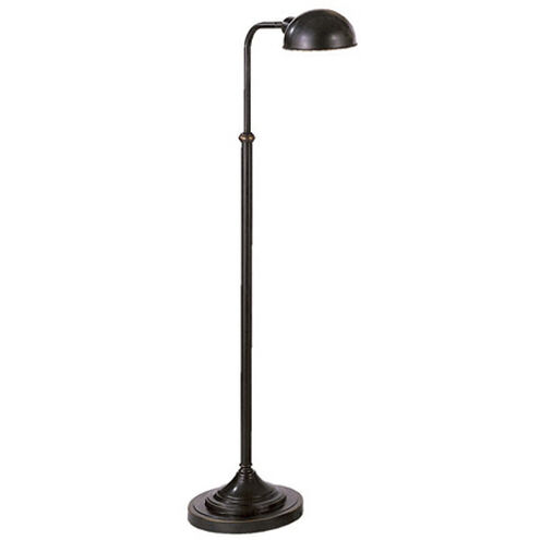 Kinetic 37.5 inch 60.00 watt Deep Patina Bronze Floor Lamp Portable Light