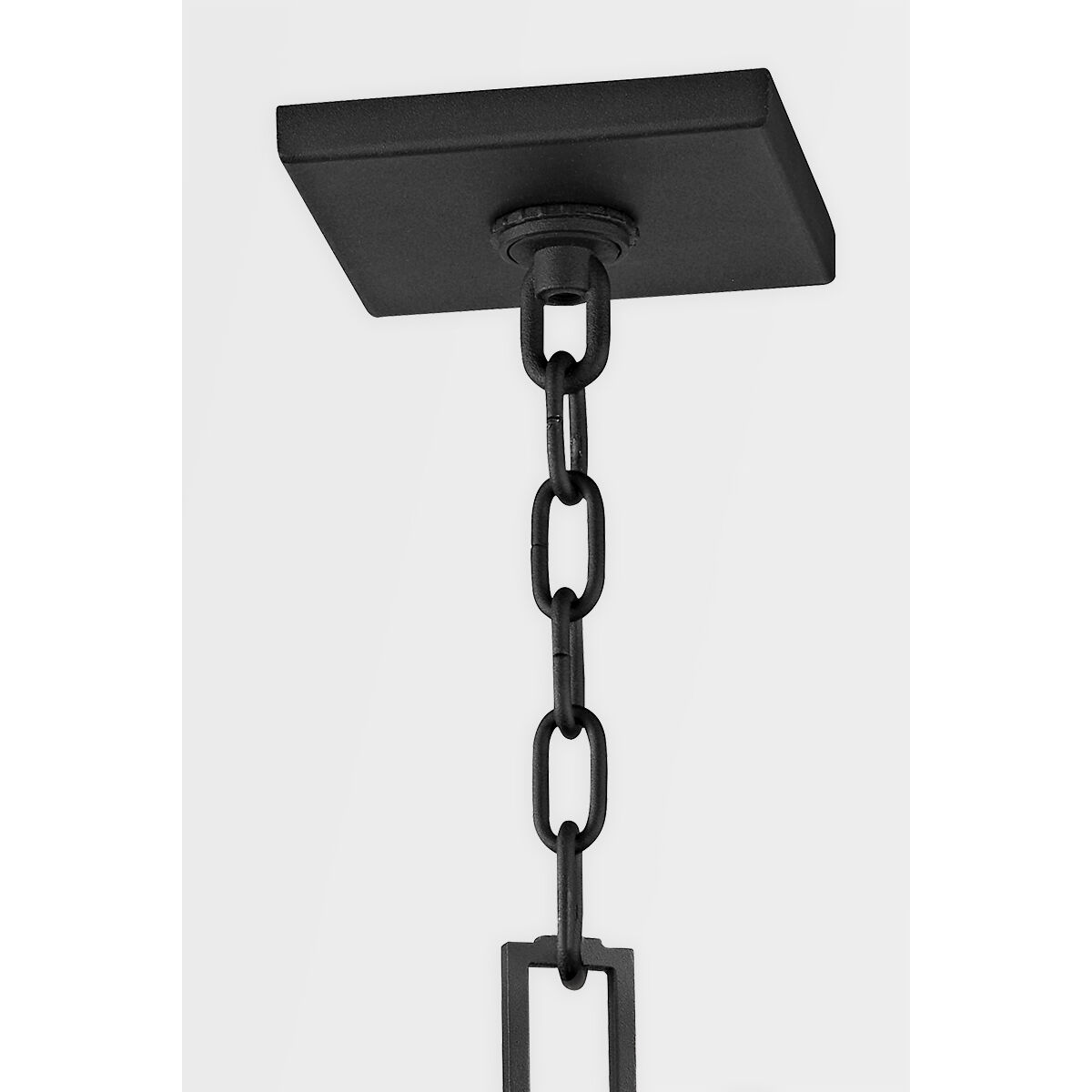 Percy 3 Light 11 inch Texture Black Outdoor Pendant in Textured Black